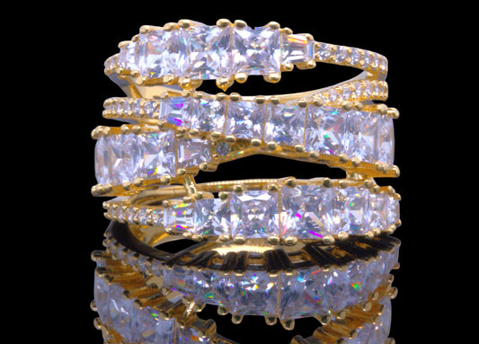 خاتم غادة - Ghada Twist Ring فضة 925