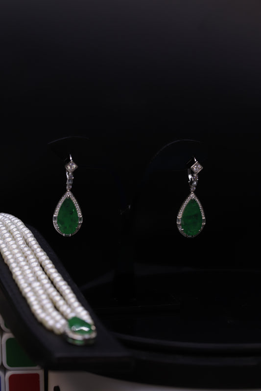 Emerald Pearl Set