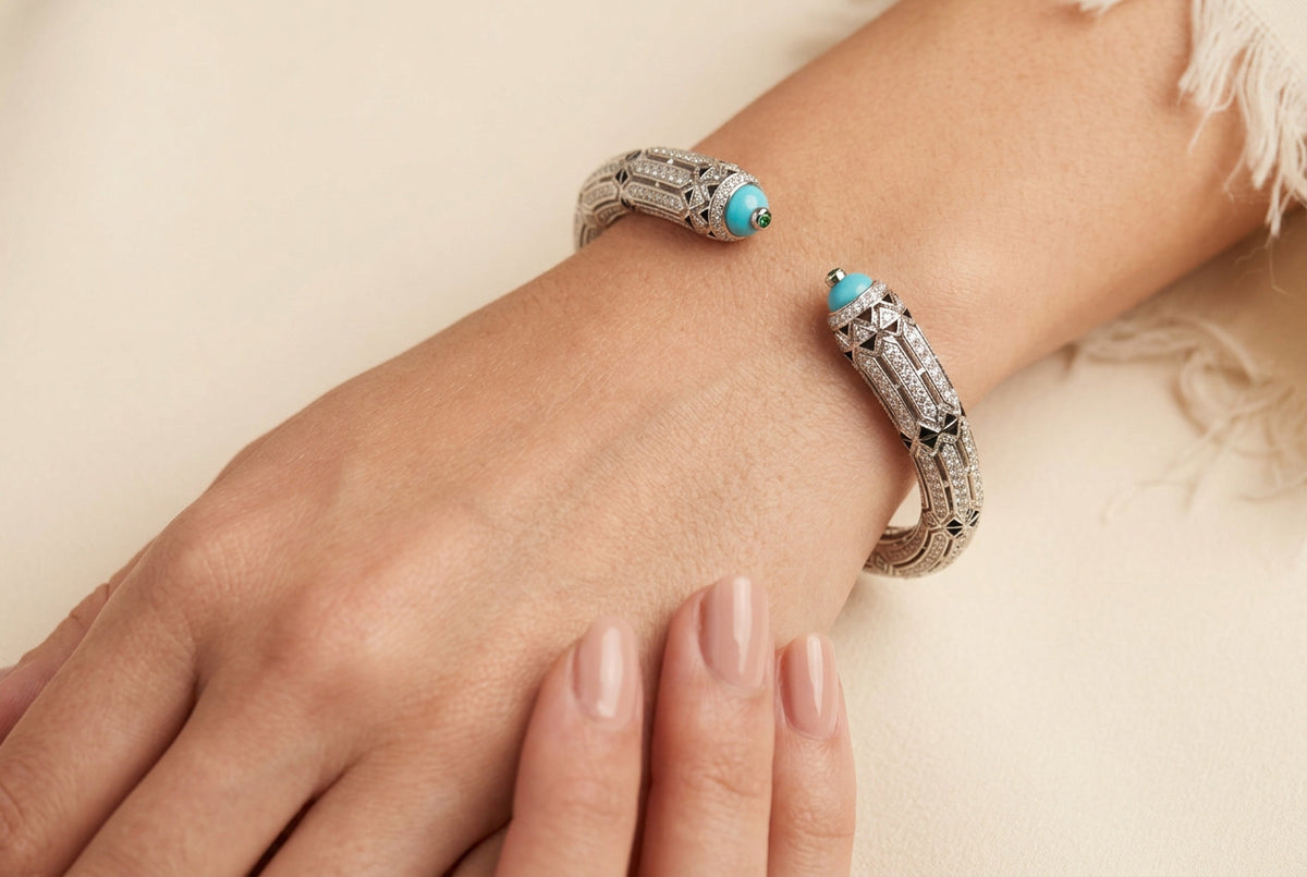 طقم شهد الفاخر - Shahd Luxury Set فضة 925