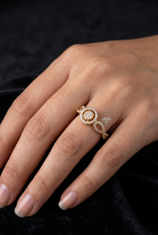 خاتم سارة - Sarah Celestial Ring فضة 925 - صورة 2