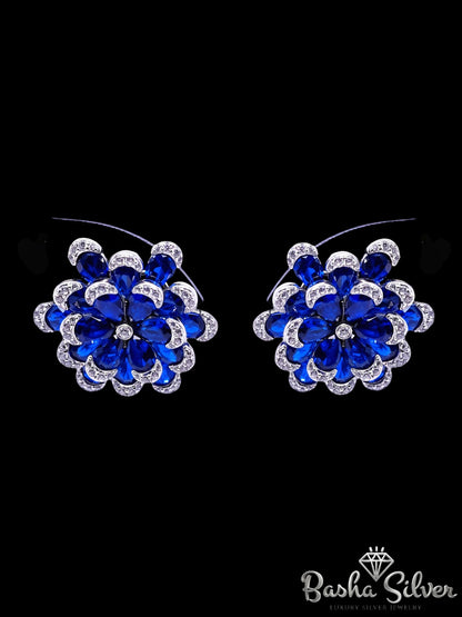 Abiaa Blue Earrings