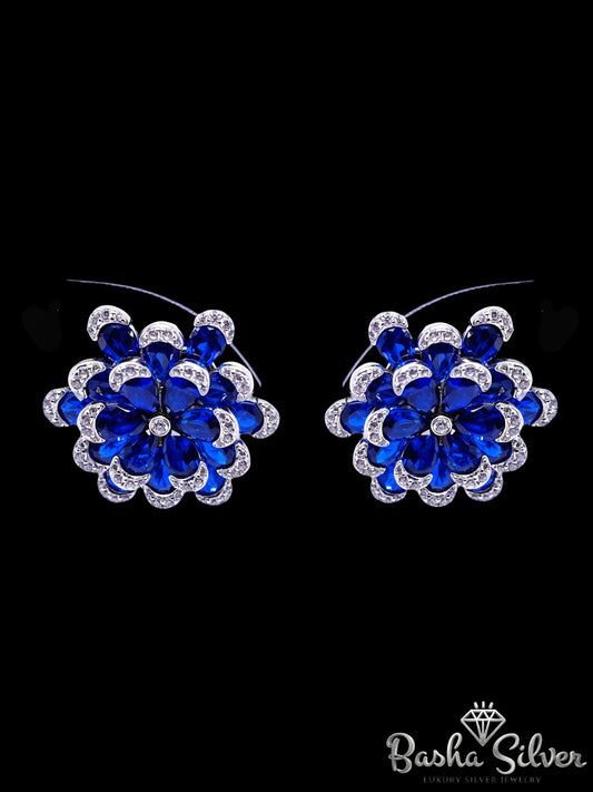 Abiaa Blue Earrings