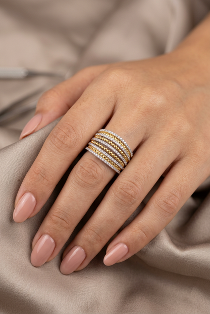 Rawan Stackable Ring | خاتم روان