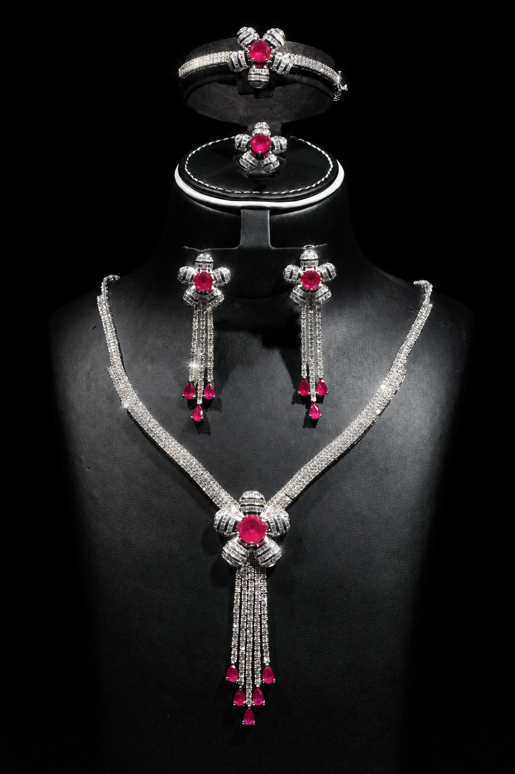 Ruby Blossom Set
