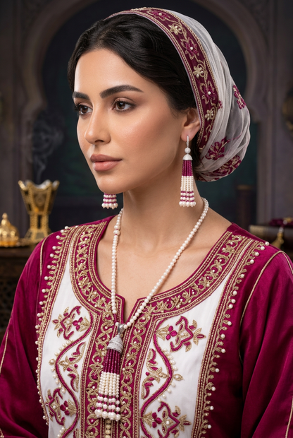 Sara Pearl Set | طقم لؤلؤ سارة