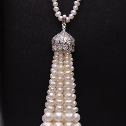 Tasel Pearl Set