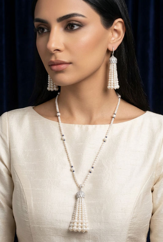 Tassel Pearl Set