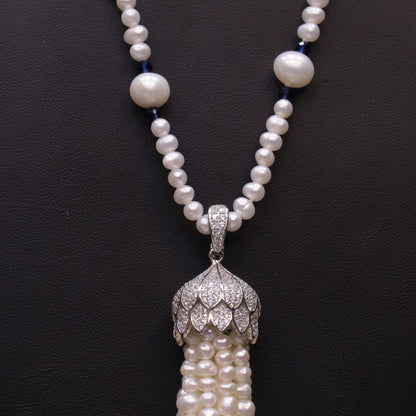 Tasel Pearl Set