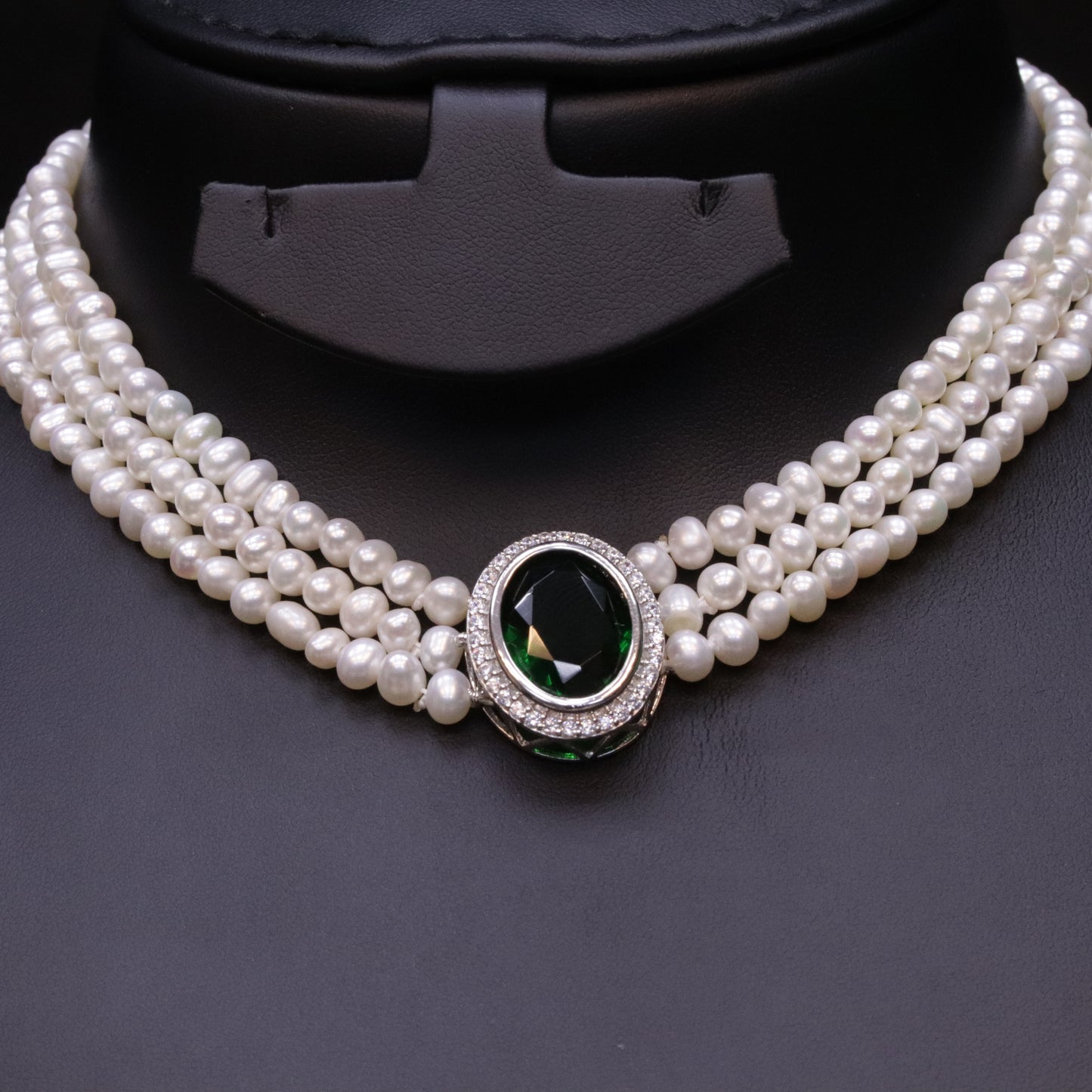 Eyes Green Pearl Set