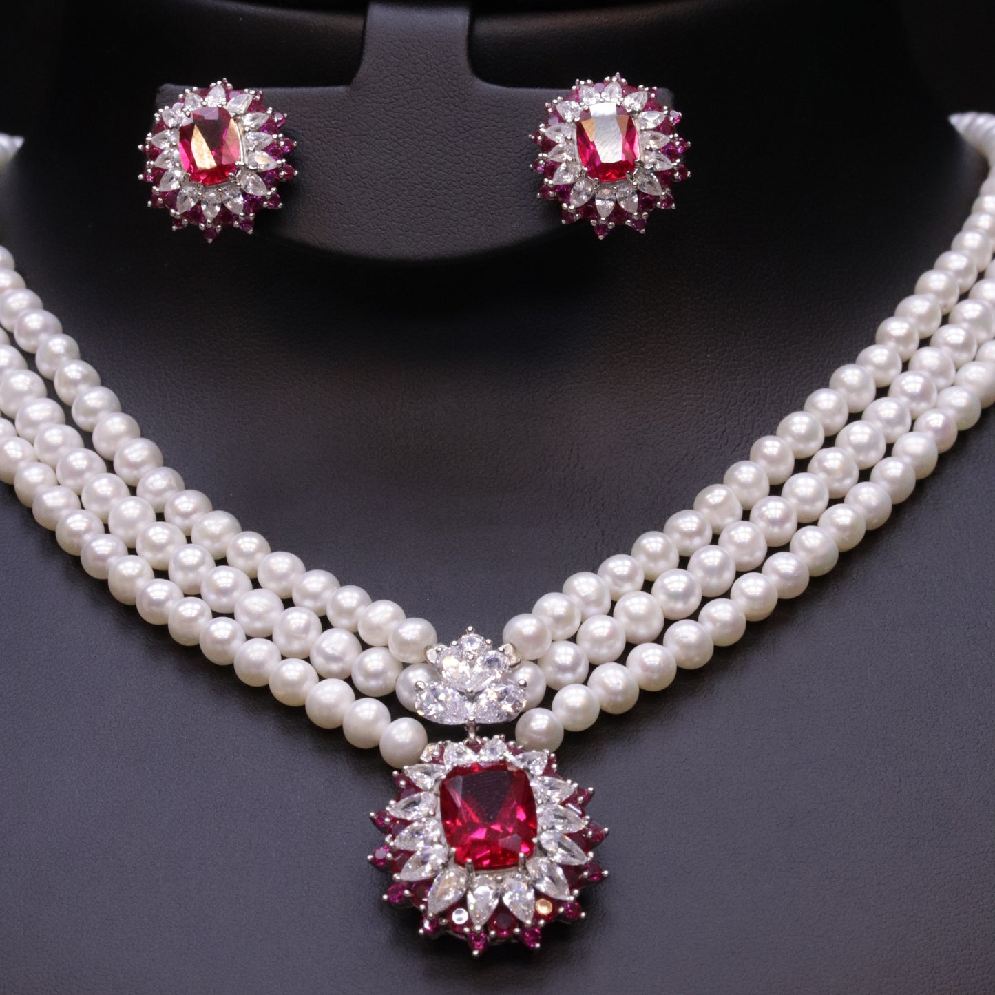 Rubby Pearl Set