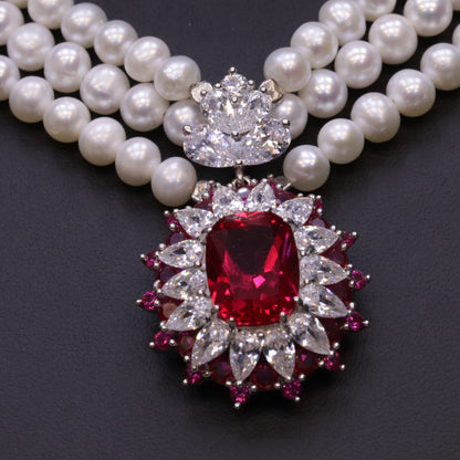 Rubby Pearl Set