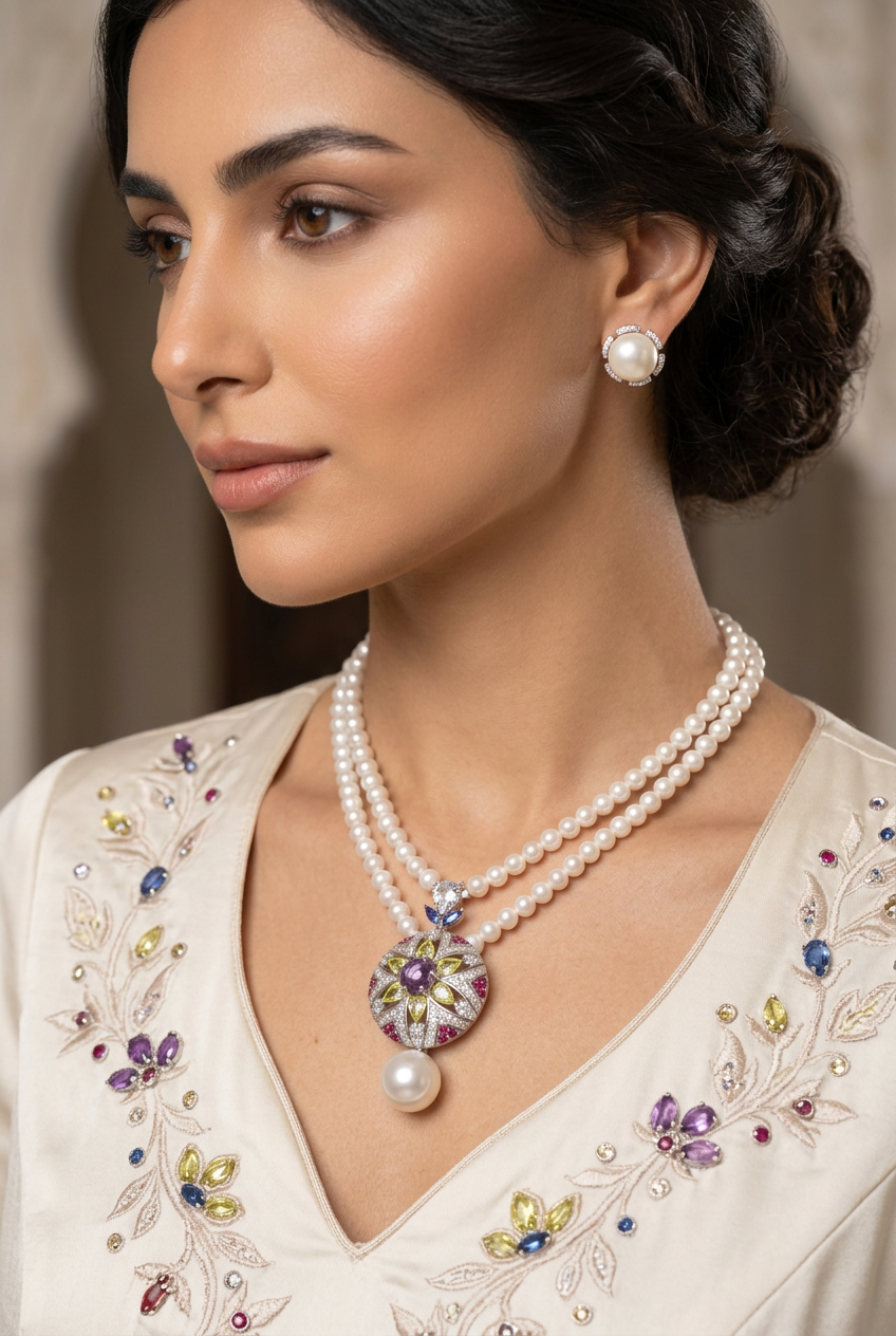Colour Pearl Set | طقم لؤلؤ الألوان