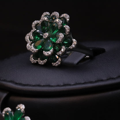 Abiya Green Pearl Set