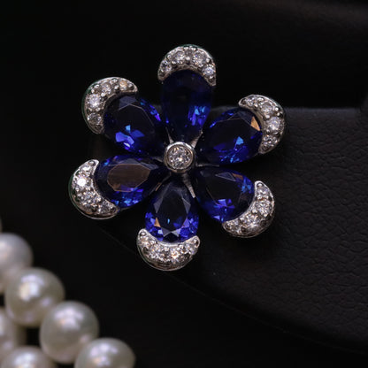 Abiya Blue Pearl Set