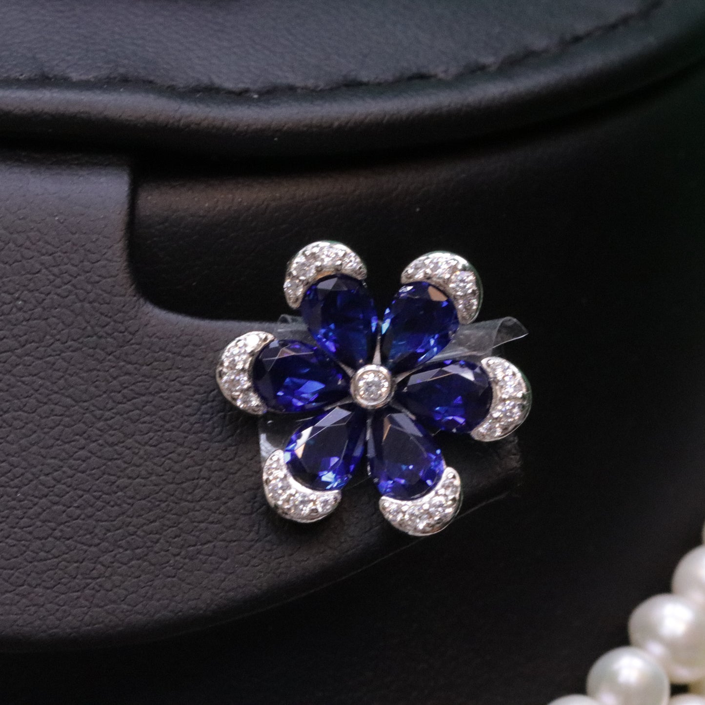 Abiya Blue Pearl Set