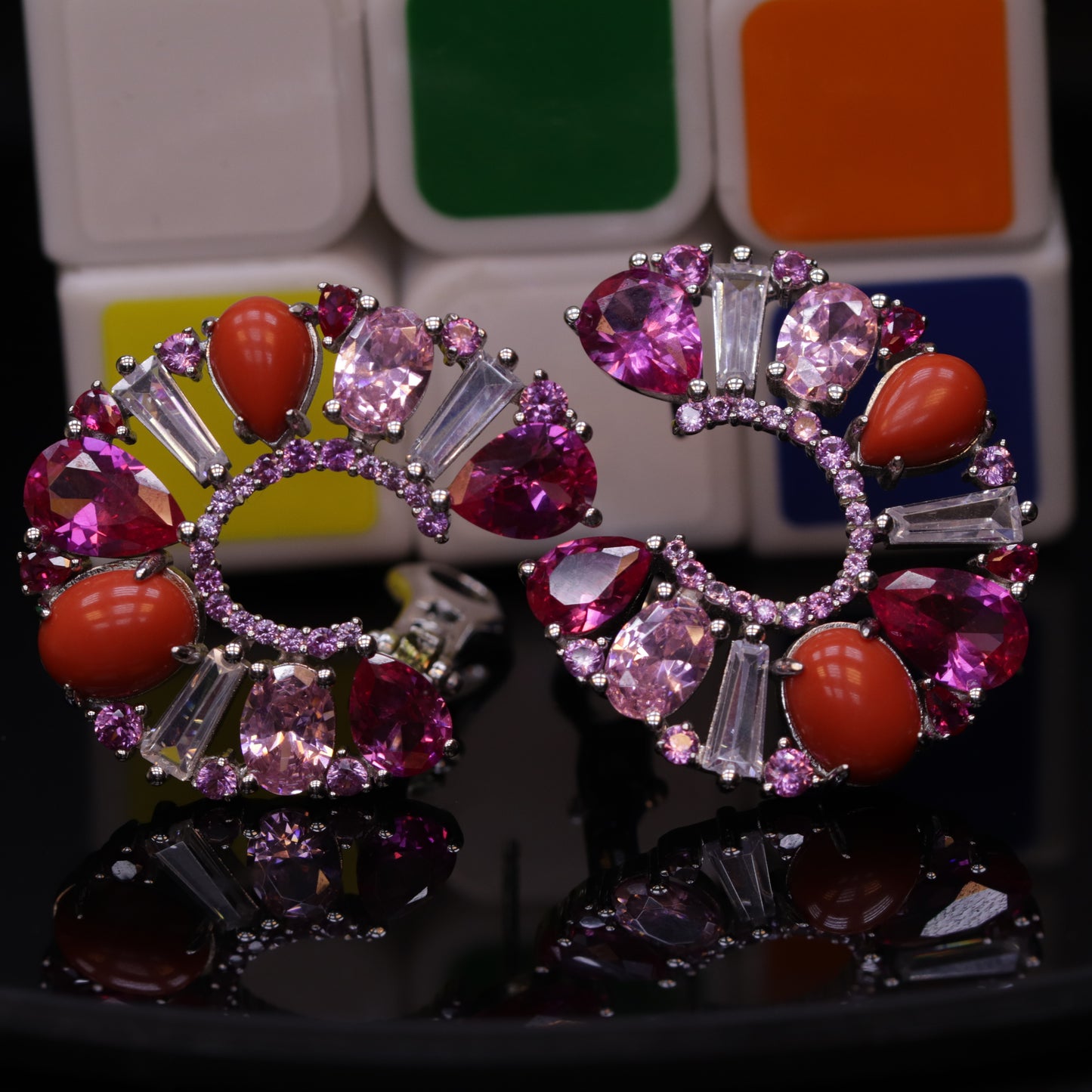 Badriya coral Pearl Set