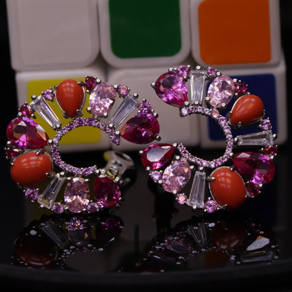 Badriya coral Pearl Set