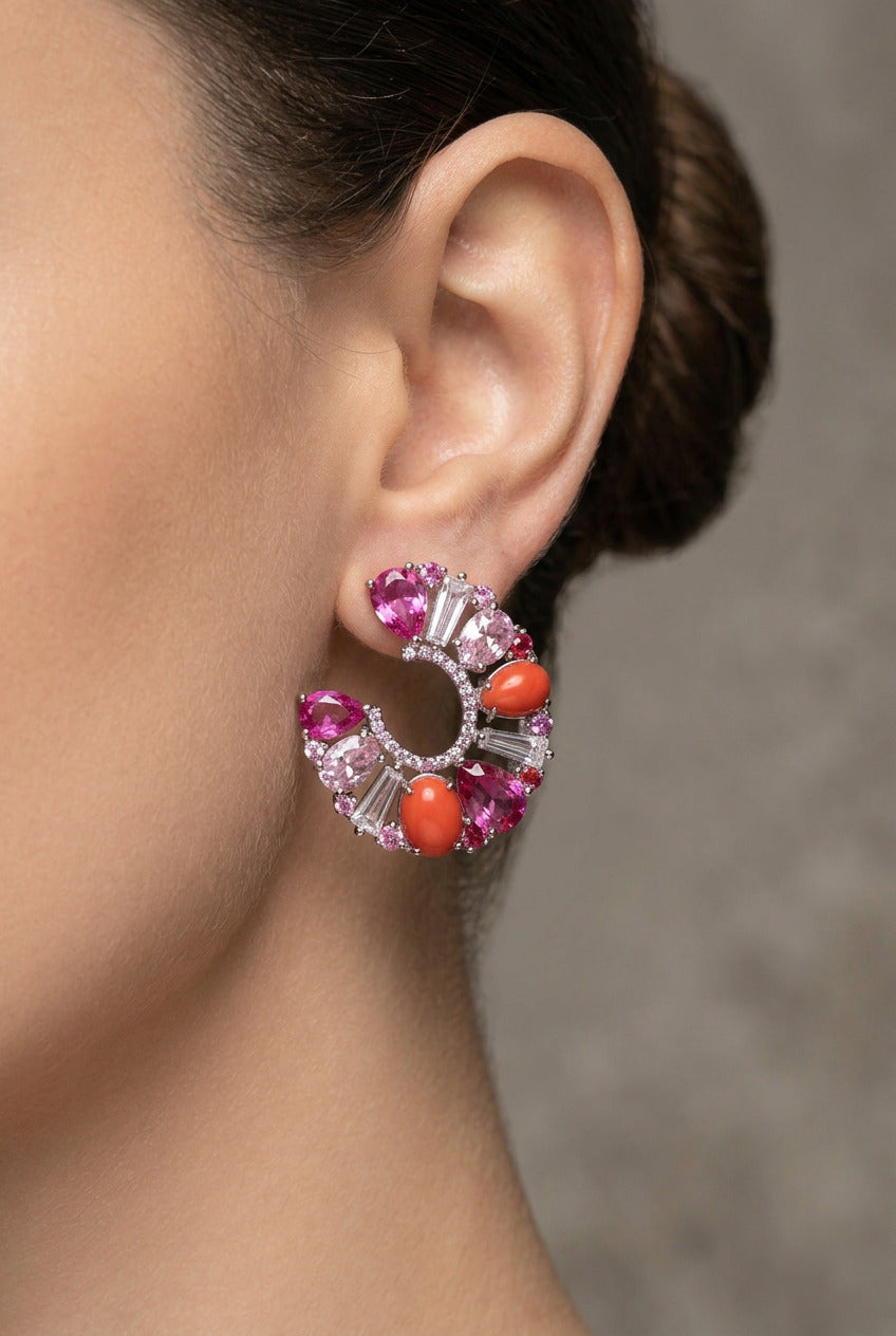 Badriya Coral Pearl Set | طقم لؤلؤ بدرية المرجاني