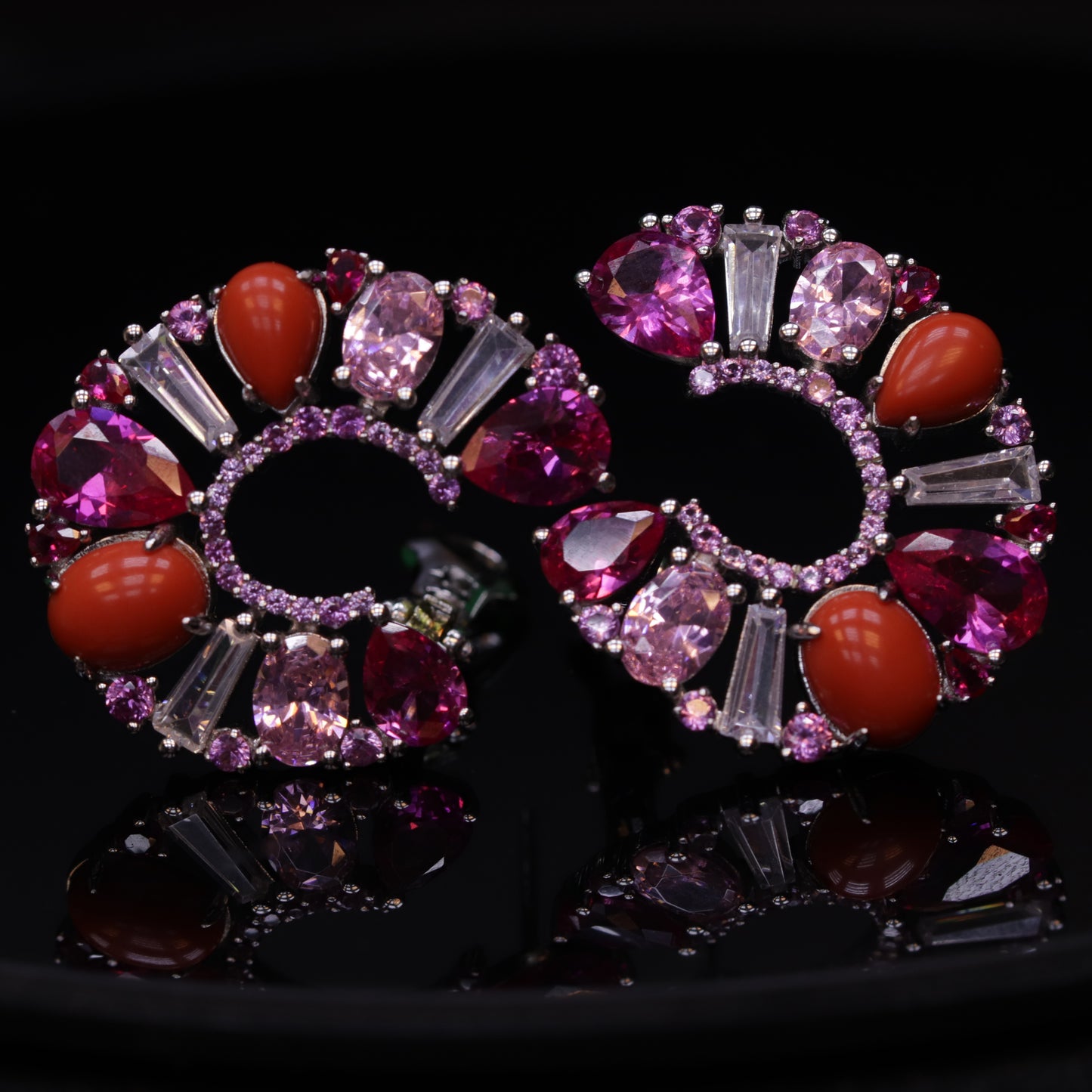 Badriya coral Pearl Set