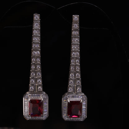Red Lights Earrings
