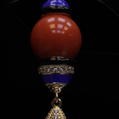 Org Pearl Earrings