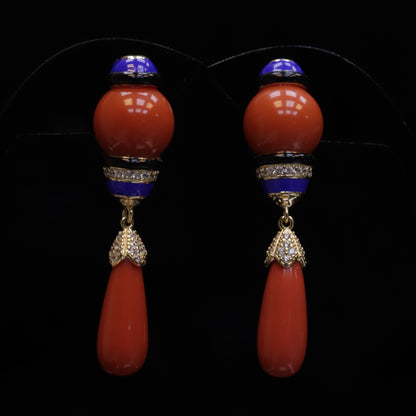 Org Pearl Earrings