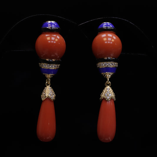 Org Pearl Earrings
