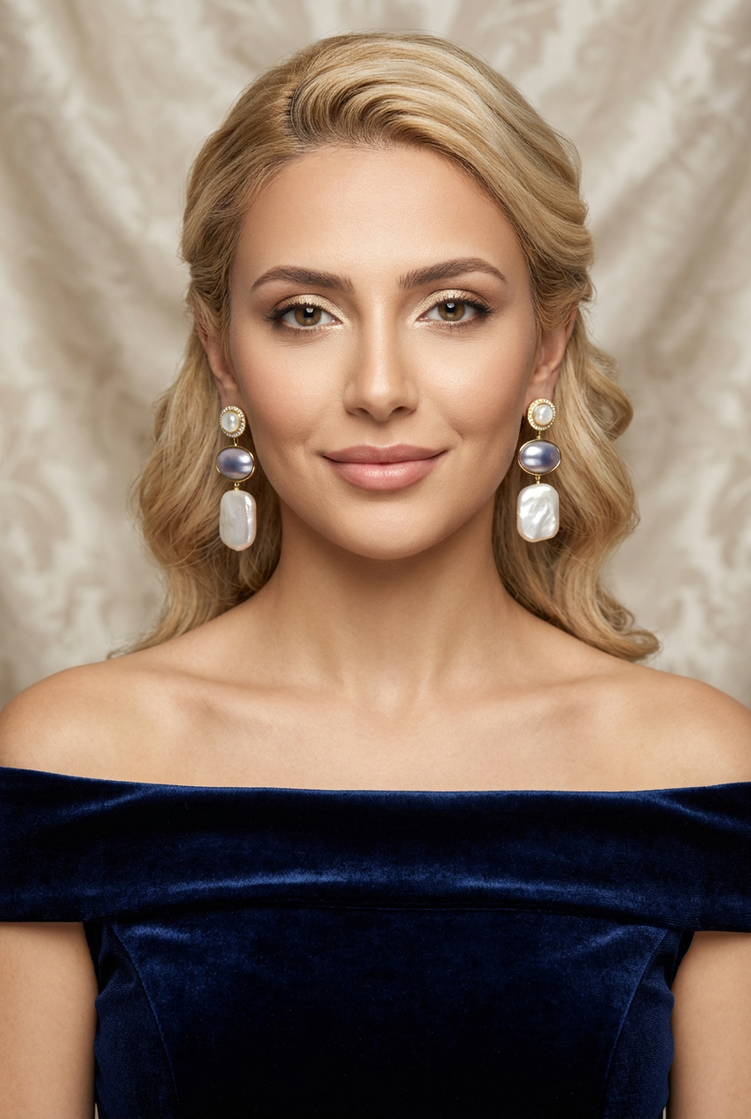 Marjan Seashell Earrings