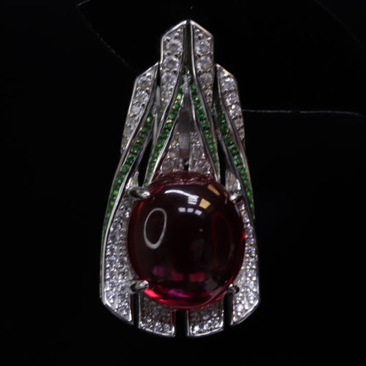 Luxury Red Earrings
