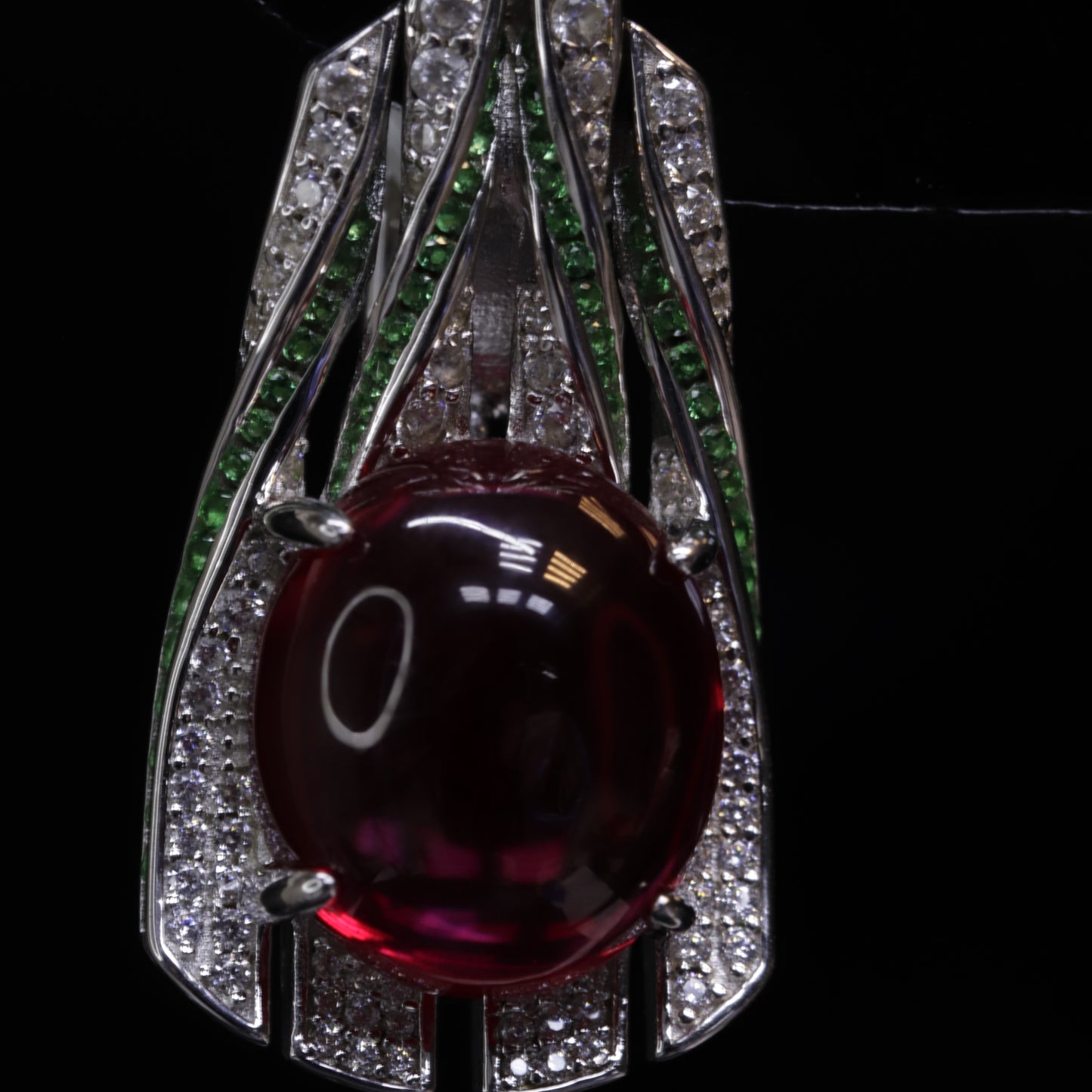 Luxury Red Earrings