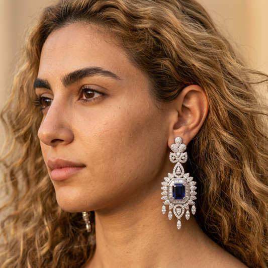 Lamis Blue Earrings