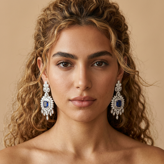 Lamis Blue Earrings
