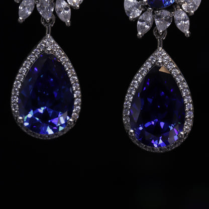 Sina Blue Earrings