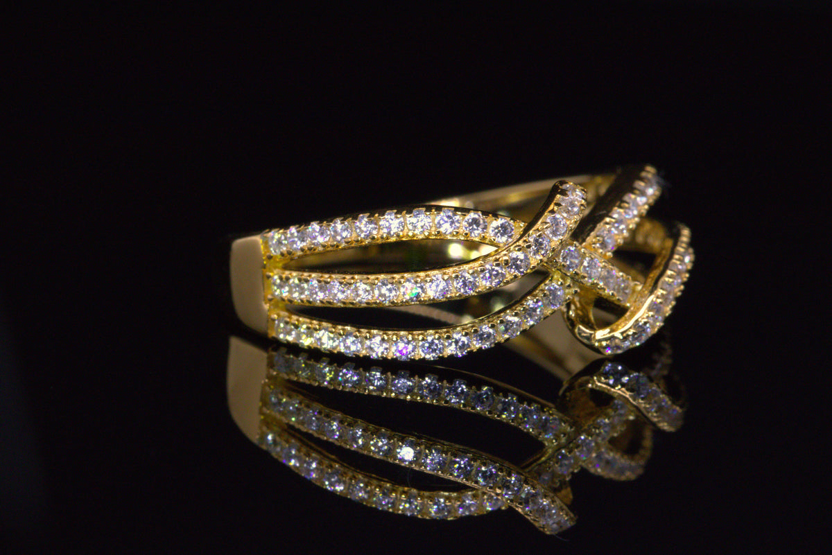 Miran Gold Infinity  Ring | خاتم ميران ذهبي
