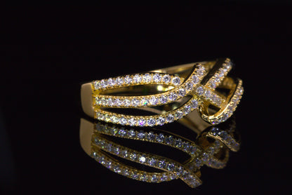 Miran Gold Infinity  Ring | خاتم ميران ذهبي