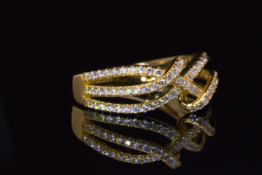Miran Gold Infinity  Ring | خاتم ميران ذهبي
