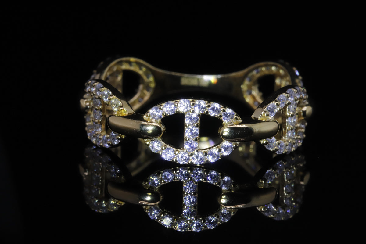 Jana Gold Signature Ring | خاتم جنى