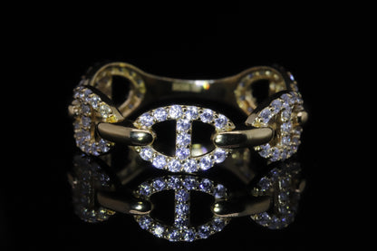 Jana Gold Signature Ring | خاتم جنى