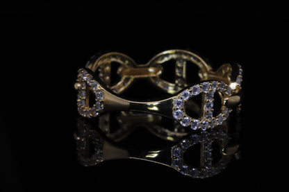 Jana Gold Signature Ring | خاتم جنى