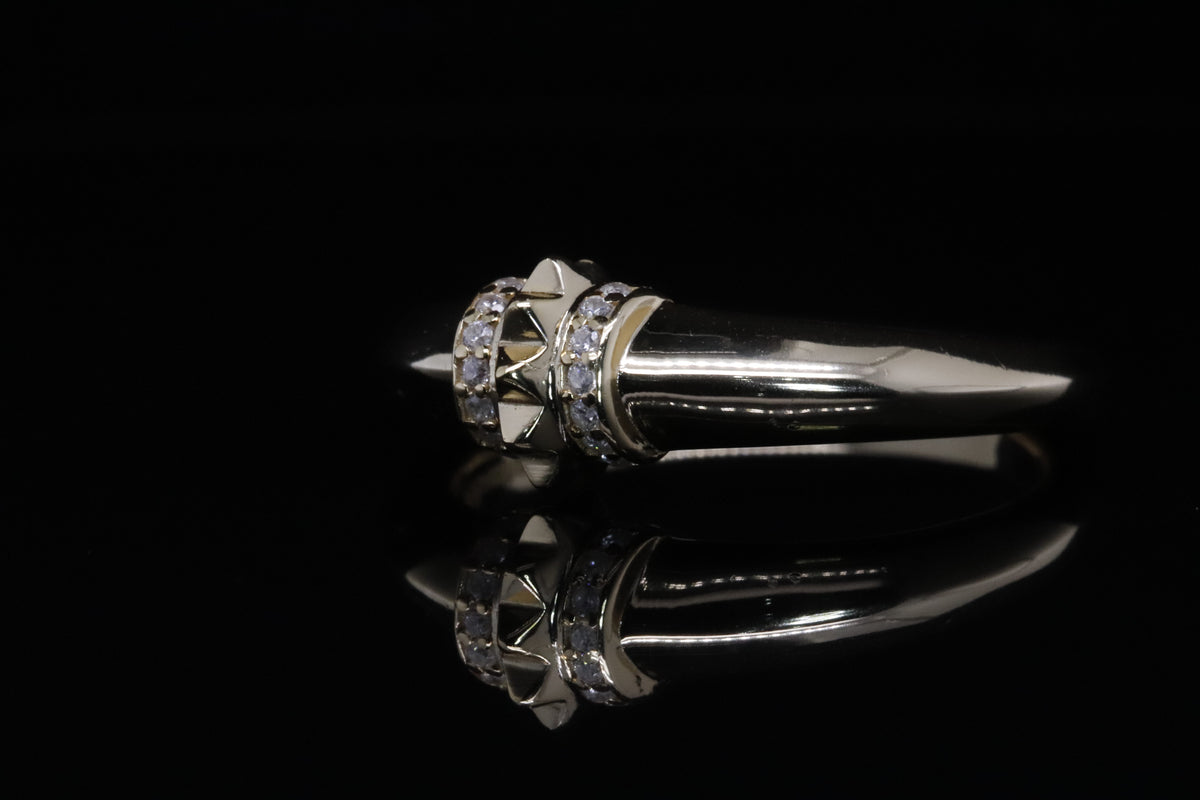 Ghalia Gold Stud Ring | خاتم غالية ذهبي