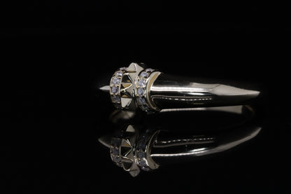 Ghalia Gold Stud Ring | خاتم غالية ذهبي