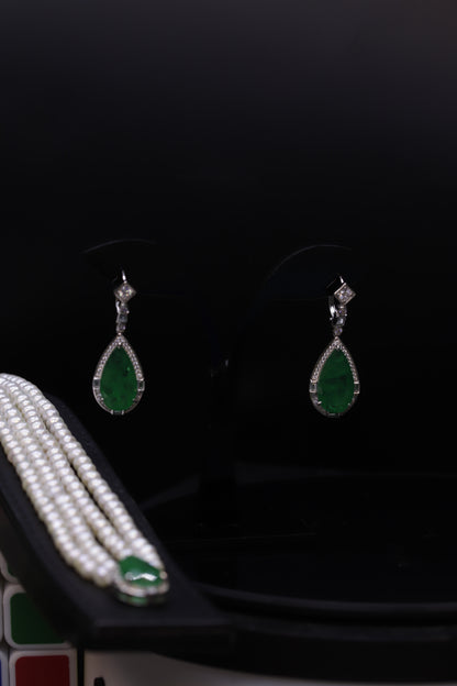 Emerald Pearl Set