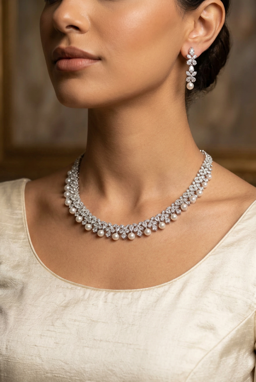 Pearl Blossom Set | طقم لؤلؤ زهرة اللؤلؤ