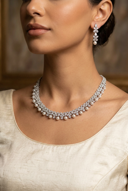 Pearl Blossom Set | طقم لؤلؤ زهرة اللؤلؤ