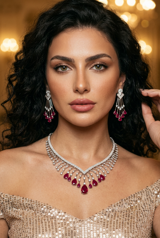 Ruby Royale Set | طقم الياقوت الملكي