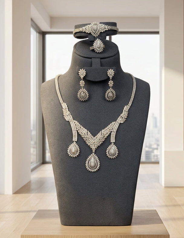 طقم جوري الفاخر - Joury Luxury Set فضة 925