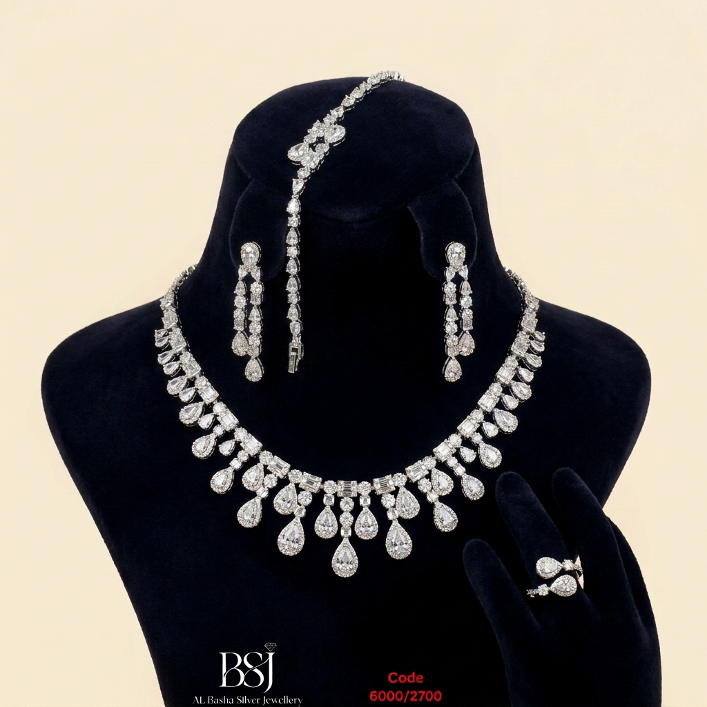 طقم جود الفاخر - Jude Luxury Set فضة 925