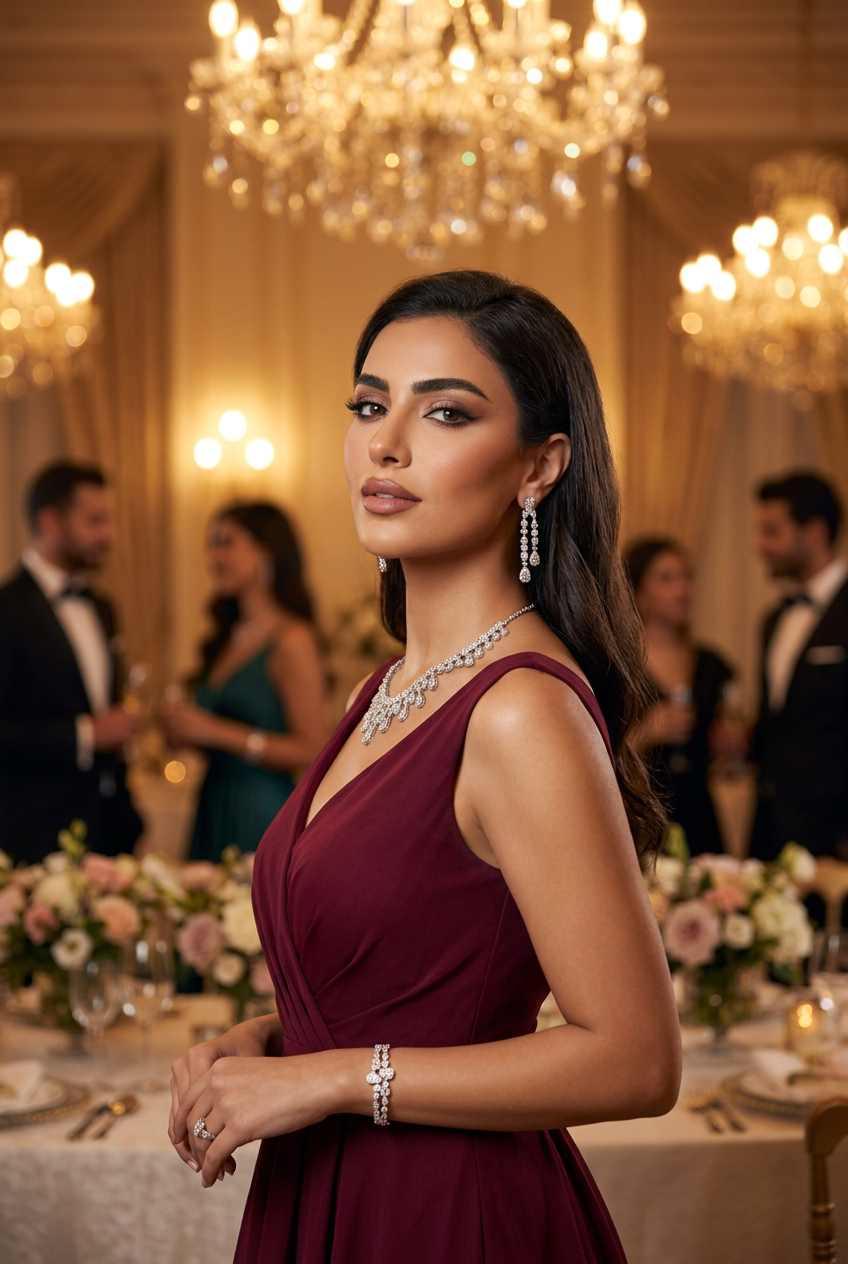 طقم جود الفاخر - Jude Luxury Set فضة 925