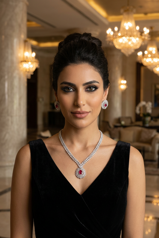طقم رتاج الفاخر - Ritaj Luxury Set فضة 925