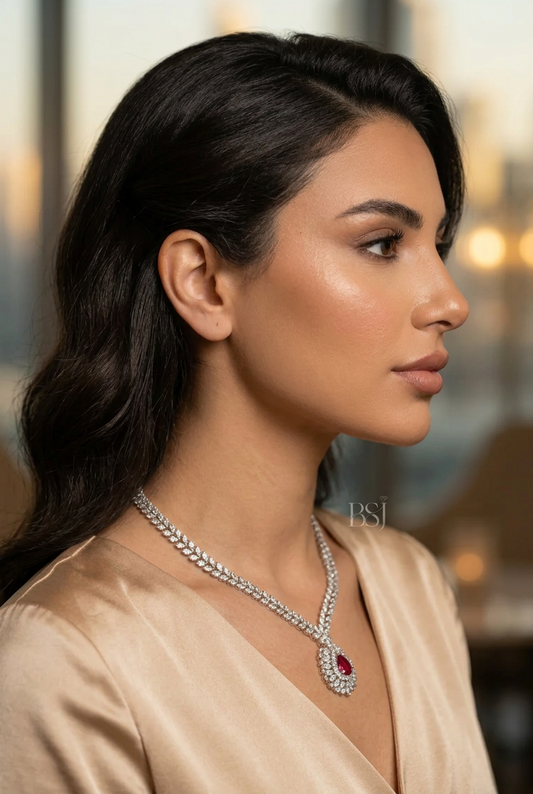طقم رتاج الفاخر - Ritaj Luxury Set فضة 925